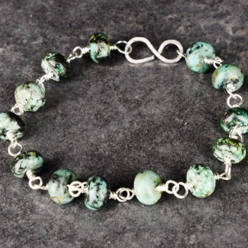 African Turquoise Bracelet 01 Full View
