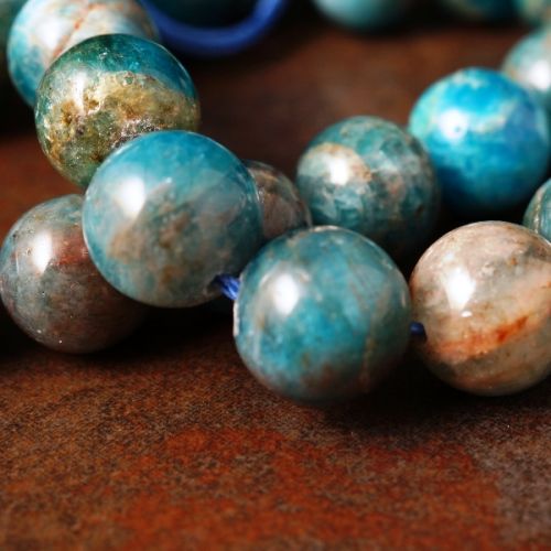 Blue Apatite Beads