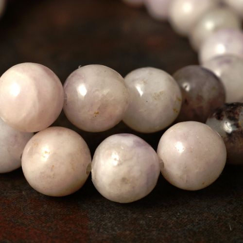 Lilac Kunzite Beads