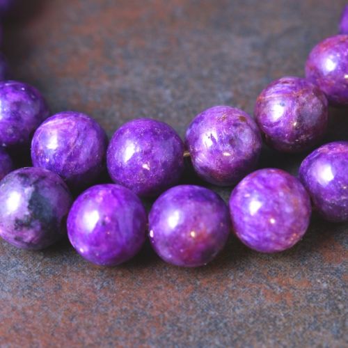 Lepidolite Beads