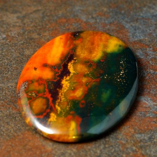 Bloodstone Cabochon