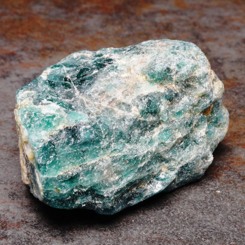 Rough Blue Apatite