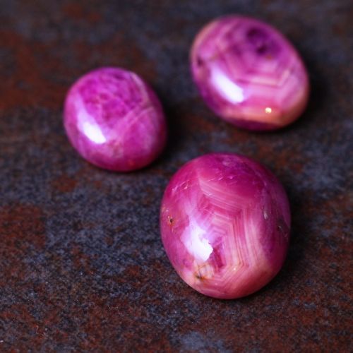 Ruby Cabochons