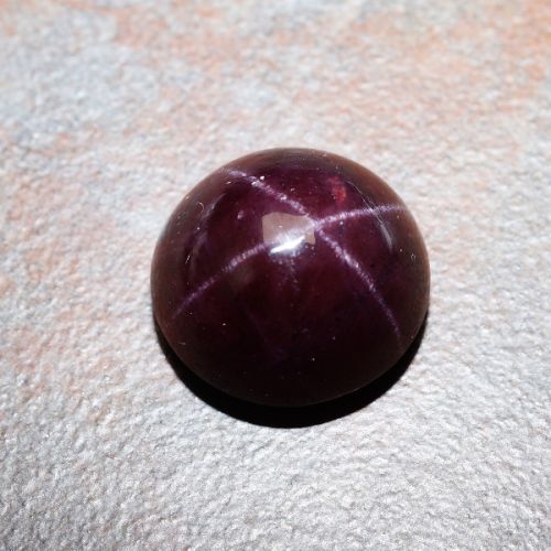 Star Garnet cabochon