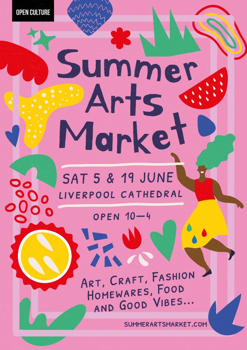 2021 Summer Arts Market Flyer