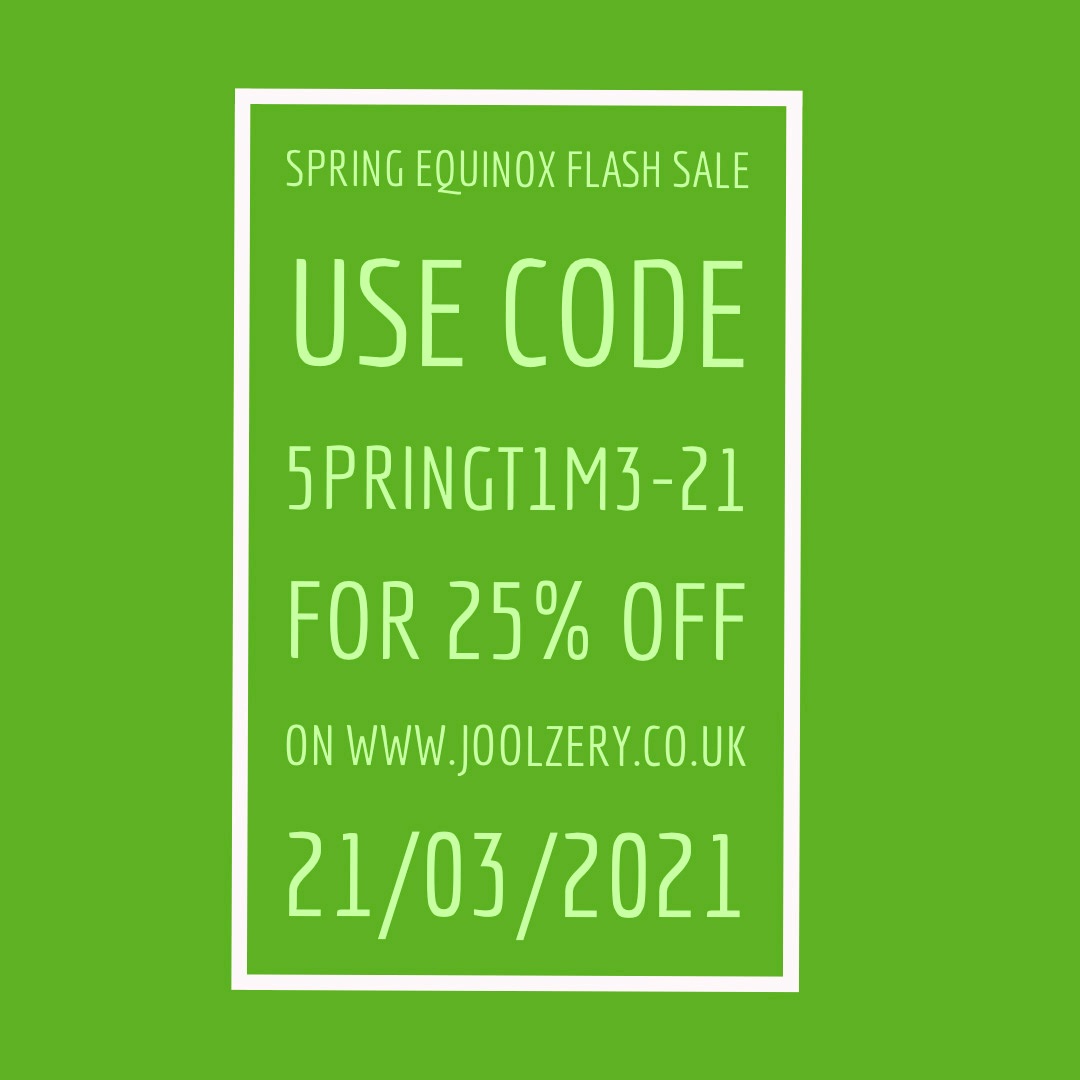 Joolzery 2021 Spring Equinox Flash Sale Voucher