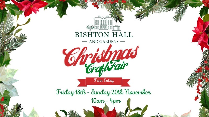 2022 Bishton Hall Christmas Fair Flyer