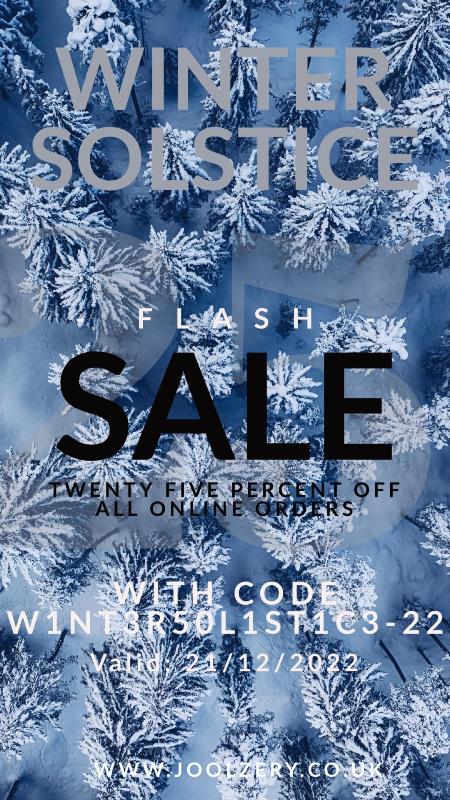 Joolzery 2022 Winter Solstice Flash Sale Voucher