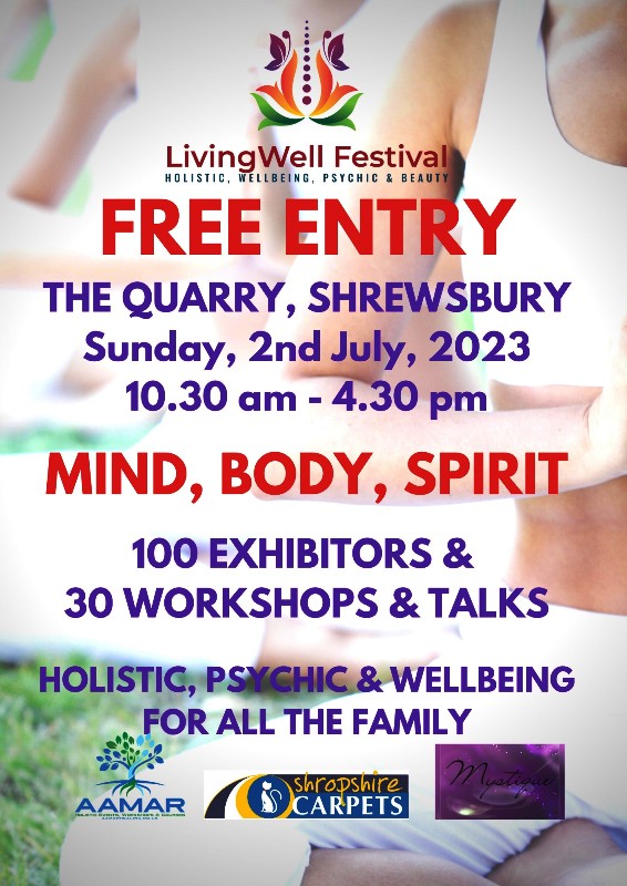 2023 LivingWell Festival Flyer