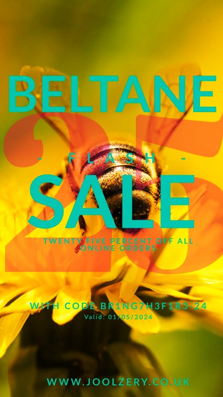 Joolzery 2024 Beltane Flash Sale Voucher