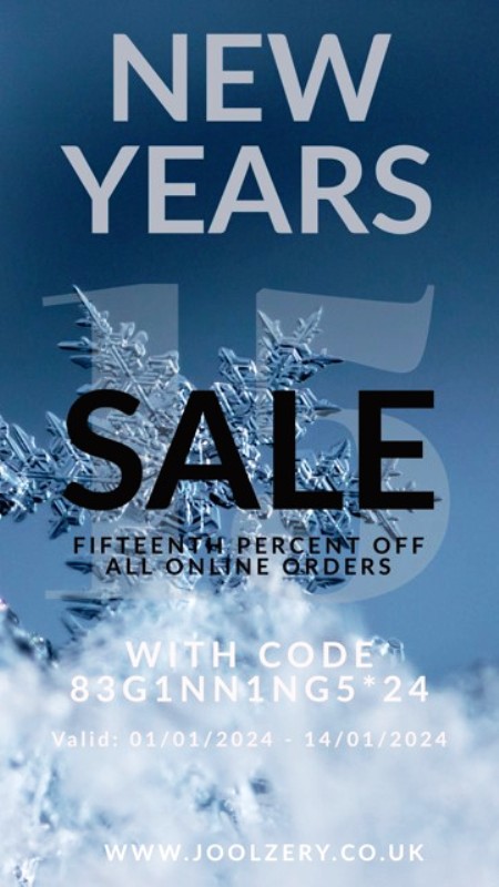 Joolzery 2024 New Years Sale Voucher