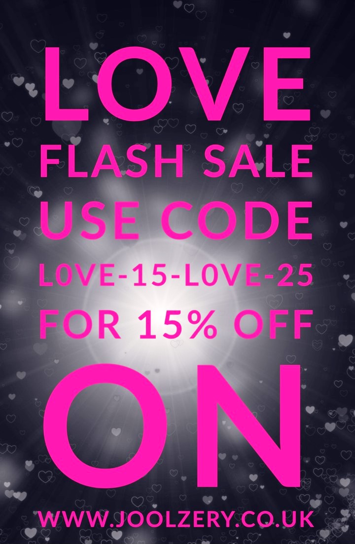 Joolzery 2025 Valentines Flash Sale Voucher