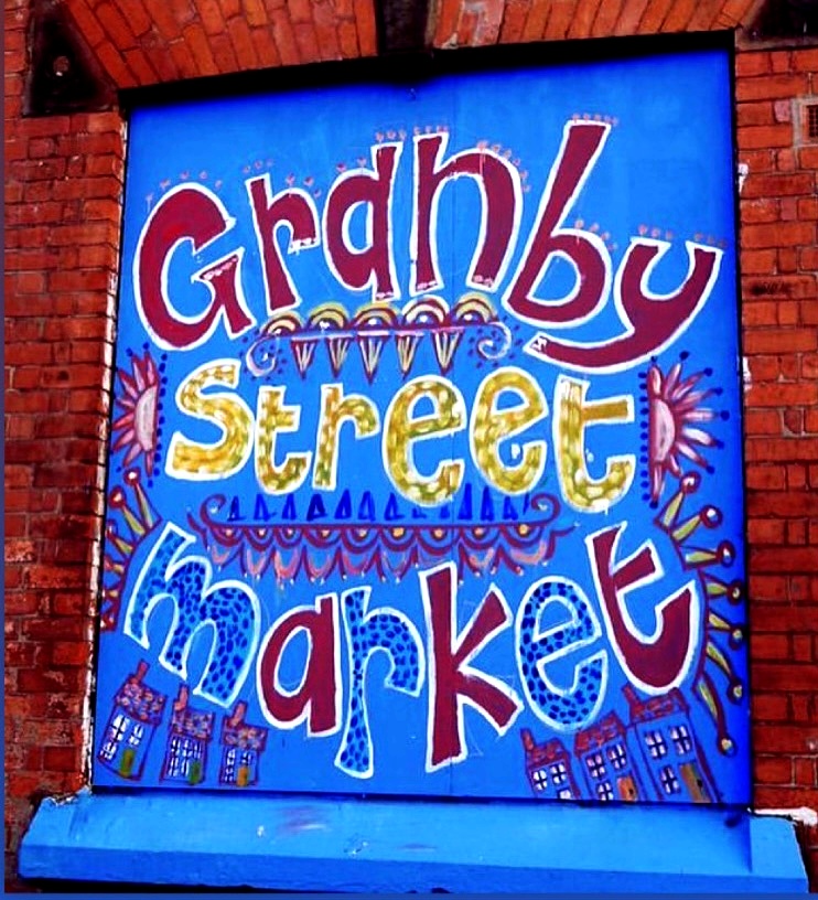 Granby Street Market Street Sign