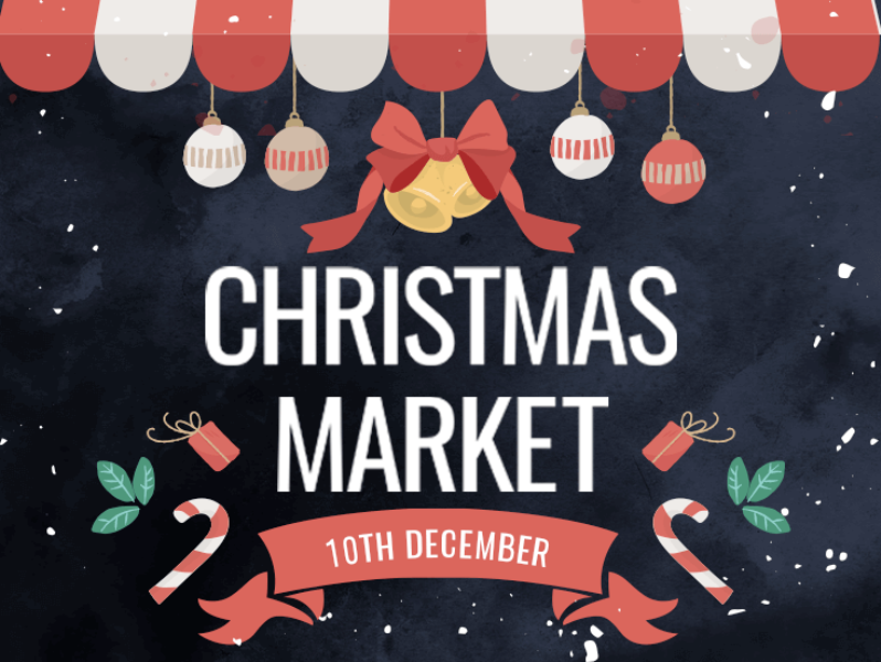 Handcrafted Wirral Christmas Market Flyer