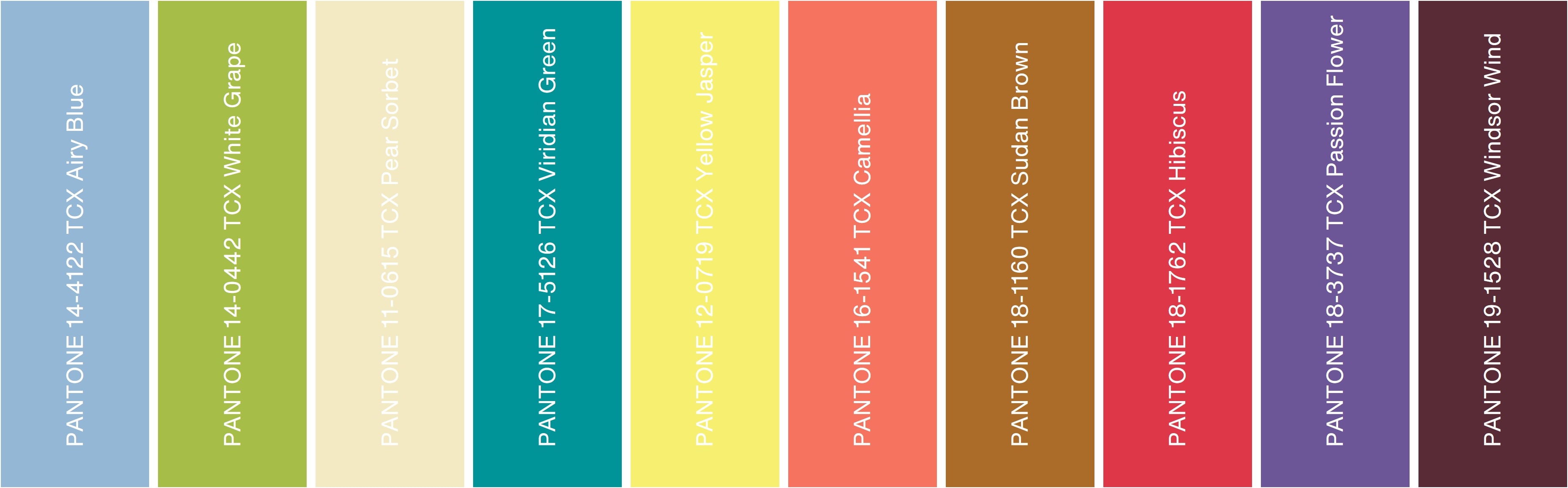 2025 Pantone Colour Pairings - London