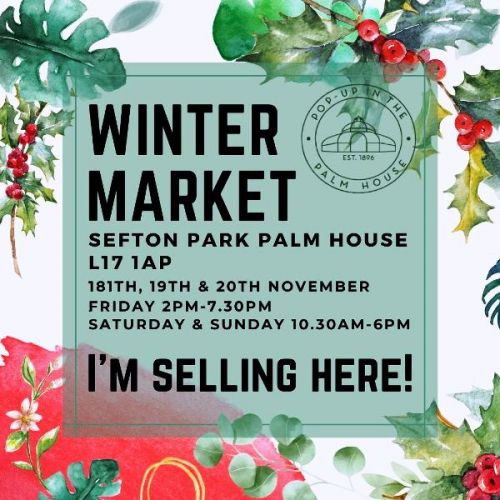 Pop Up In The Palmhouse Winter Fair Flyer