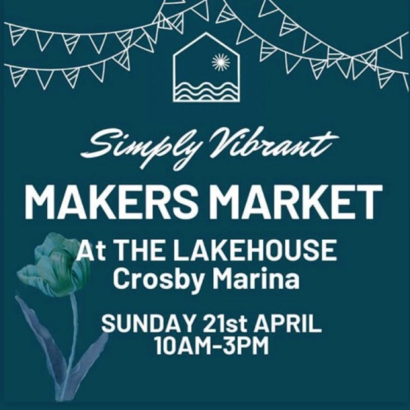 2024 Simply Vibrant Markets Lakehouse Crosby Marina flyer