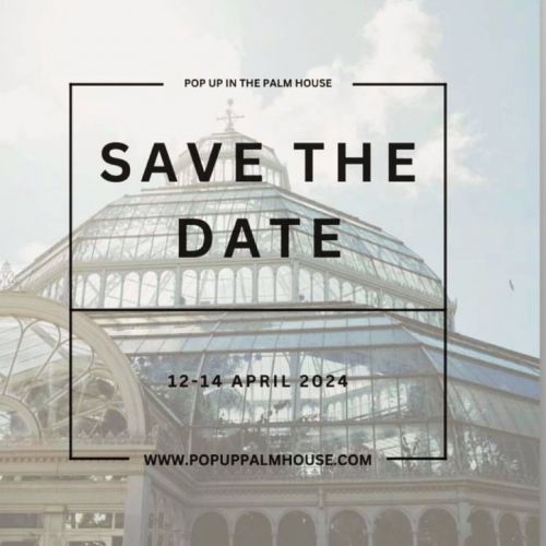 2024 Pop up in the Palmhouse Spring Market flyer