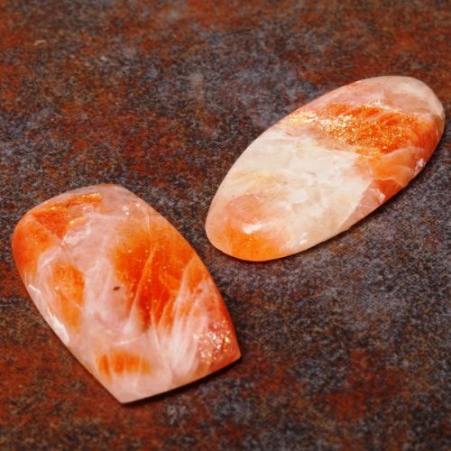 Mixed Shaped Sunstone Cabochons